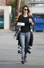ALESSANDRA AMBROSIO Out and About in Brentwood 12/03/2015