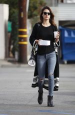 ALESSANDRA AMBROSIO Out and About in Brentwood 12/03/2015