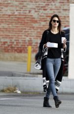 ALESSANDRA AMBROSIO Out and About in Brentwood 12/03/2015