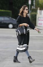 ALESSANDRA AMBROSIO Out and About in Brentwood 12/03/2015