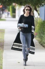 ALESSANDRA AMBROSIO Out and About in Brentwood 12/03/2015