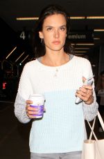 ALESSANDRA AMNROSIO at LAX Airport in Los Angeles 12/17/2015