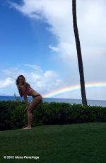 ALEXA VEGA in Bikini with Rainbow 12/24/2015
