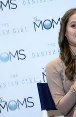 ALICIA VIKANDER at Mamarazzi Screening of The Danish Girl in New York 12/16/2015