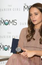 ALICIA VIKANDER at Mamarazzi Screening of The Danish Girl in New York 12/16/2015
