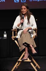 ALICIA VIKANDER at sag-aftra Screening of The Danish Girl in New York 12/15/2015