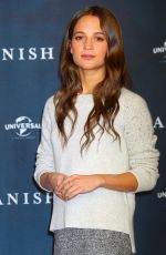 ALICIA VIKANDER at The Danish Girl Premiere in Berlin 12/10/2015