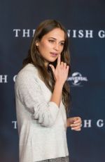 ALICIA VIKANDER at The Danish Girl Premiere in Berlin 12/10/2015