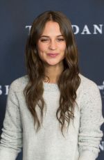 ALICIA VIKANDER at The Danish Girl Premiere in Berlin 12/10/2015