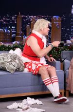 ALICIA VIKANDER at The Tonight Show woth Jimmy Fallon in New York 12/16/2015