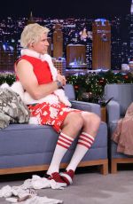 ALICIA VIKANDER at The Tonight Show woth Jimmy Fallon in New York 12/16/2015