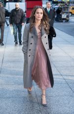 ALICIA VIKANDER Out and About in New York 12/16/2015