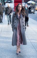 ALICIA VIKANDER Out and About in New York 12/16/2015