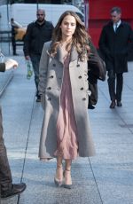 ALICIA VIKANDER Out and About in New York 12/16/2015