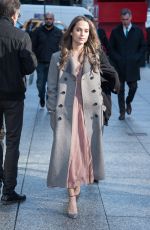 ALICIA VIKANDER Out and About in New York 12/16/2015