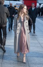 ALICIA VIKANDER Out and About in New York 12/16/2015