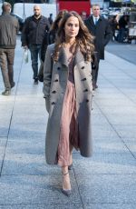 ALICIA VIKANDER Out and About in New York 12/16/2015