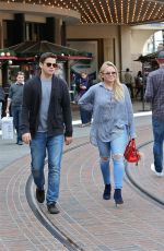 ALLI SIMPSON Out Shopping at The Grove in West Hollywood 12/21/2015