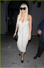 AMANDA BYNES Arrives at Craig