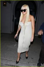 AMANDA BYNES Arrives at Craig