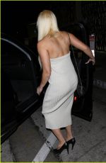 AMANDA BYNES Arrives at Craig