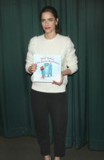 AMANDA PEET at Dear Santa, Love, Rachel Rosenstein Book Signing at Barnes & Noble in New York 12/04/2015