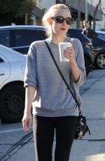 AMANDA SEYFRIED Out and About in West Hollywood 12/23/2015