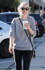 AMANDA SEYFRIED Out and About in West Hollywood 12/23/2015