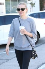 AMANDA SEYFRIED Out and About in West Hollywood 12/23/2015