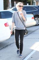 AMANDA SEYFRIED Out and About in West Hollywood 12/23/2015