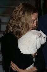 AMANDA SEYFRIED with a Bunny Shopping at The Groove in Los Angeles 12/08/2015