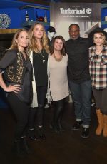 AMBER HEARD at Timberland Celebrates Winter on the Modern Trail with Samantha McMillen in Los Angeles 12/10/2015
