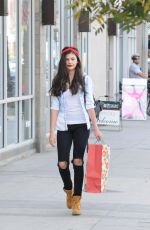 AMBER MONTANA Out Shopping in Studio City 12/16/2015