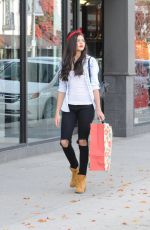 AMBER MONTANA Out Shopping in Studio City 12/16/2015
