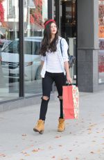 AMBER MONTANA Out Shopping in Studio City 12/16/2015