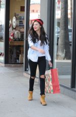 AMBER MONTANA Out Shopping in Studio City 12/16/2015