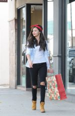 AMBER MONTANA Out Shopping in Studio City 12/16/2015