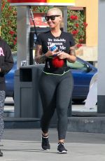 AMBER ROSE Out and About in Studio City 12/27/2015