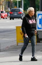 AMBER ROSE Out and About in Studio City 12/27/2015