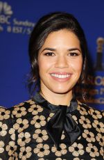 AMERICA FERRERA at 73rd Annual Golden Globe Nominations in Los Angeles 12/10/2015
