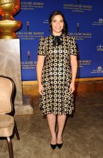 AMERICA FERRERA at 73rd Annual Golden Globe Nominations in Los Angeles 12/10/2015