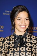 AMERICA FERRERA at 73rd Annual Golden Globe Nominations in Los Angeles 12/10/2015