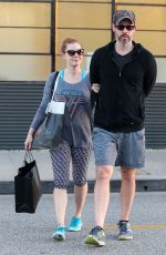 AMY ADAMS Out and About in Beverly Hills 12/03/2015