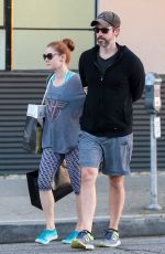 AMY ADAMS Out and About in Beverly Hills 12/03/2015