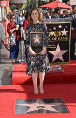 AMY POEHLER Honored with a Star on the Hollywood Walk of Fame in Los Angeles 12/03/2015