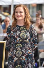 AMY POEHLER Honored with a Star on the Hollywood Walk of Fame in Los Angeles 12/03/2015