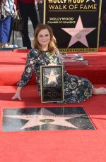 AMY POEHLER Honored with a Star on the Hollywood Walk of Fame in Los Angeles 12/03/2015