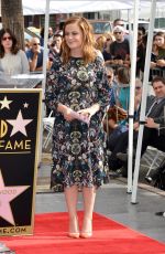AMY POEHLER Honored with a Star on the Hollywood Walk of Fame in Los Angeles 12/03/2015