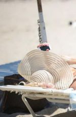 ANA BRAGA in Bikini at a Beach in Miami 12/21/2015