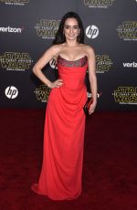 ANA DE LA REGUERA at Star Wars: Episode VII – The Force Awakens Premiere in Hollywood 12/14/2015
